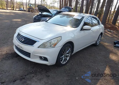 2011 Infiniti G37X z USA, uszkodzony, nr VIN JN1CV6AR4BM404092